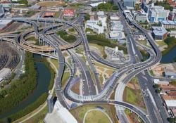 Ariel view of airportlink