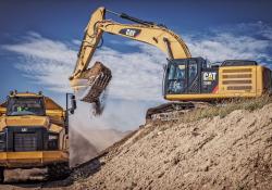 Caterpillar’s new hybrid excavator 