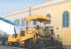 Caterpillar’s asfalt paver AP600