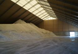 bulk salt storage facility for the Oklahoma Department of Transportation (