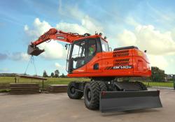 Bauma 2013 Preview Doosan DX140W-3 