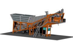 mobile concrete batching plant from CIFA