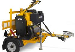 The JCB SD580 single drum roller