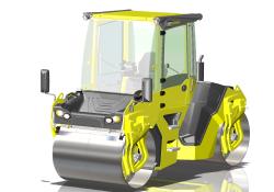 mid-range asphalt compactors from BOMAG 