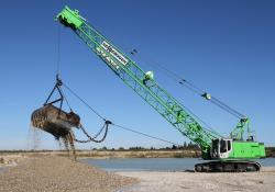 Sennebogen’s new 655 HD heavy-duty cycle crawler crane 