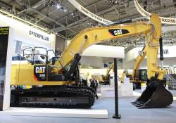 CAT 336E H hybrid excavator 