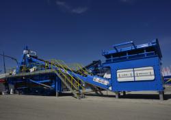 Bauma 2013 Daily CDE M2500 Mobile washing