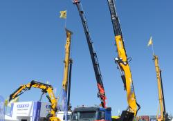 Atlas and Effer cranes