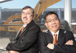 Bauma 2013 Daily Liugong David and Zeng