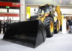 Caterpillar’s 444F backhoe loader 