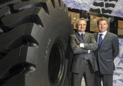 bauma 2013 Daily Goodyear wheeled loader tyre