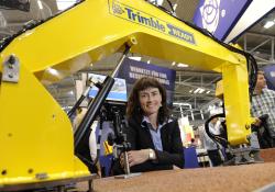 Roz Buick, vice president Heavy Civil Construction at Trimble