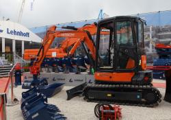 Hitachi ZX65USB-5 mini excavator