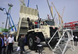 bauma 2013 Daily Terex TR60 Rigid Dump Truck