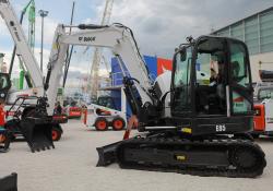 bauma 2013 Daily e85 bobcat midi excavator