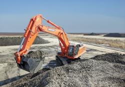 Doosan's new DX480LCA excavator 