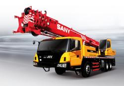 The Palfinger Sany truck crane QY25C