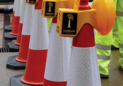 Intellicone roadworker safety system from New Wave Innovation 