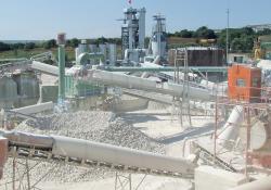 E-Mak Challenger aggregate drying system 