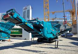 Powerscreen’s powerful tracked crusher