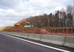 safety barrier on the highways 