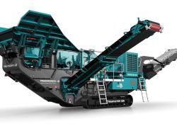 Powerscreen’s XH320X impact crusher 