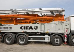 CIFA’s 80-metre K80H concrete pump 