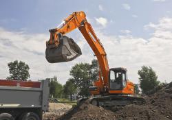 Doosan DX225 excavator