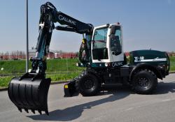 Tesmec’s versatile Gallmac wheeled excavator 