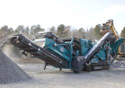 Powerscreen’s Trakpactor 320SR 