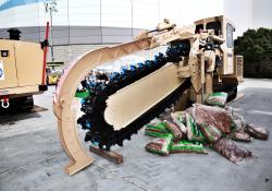 Tesmec 885 trencher