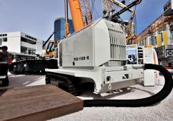 Liebherr's THS 110 D-K crawler concrete pump