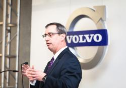 Volvo President Martin Weissburg 