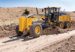 John Deere grader model