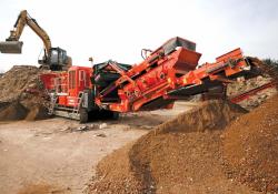 Terex Finlay I-100RS horizontal impact crusher 