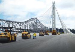 Oakland Bridge in California