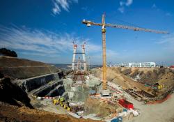 Enormous cuttings made to Bosphorus bridge