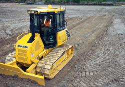 Komatsu new small dozers