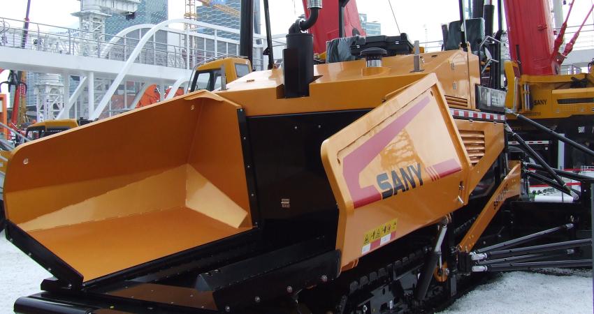 SANY latest asphalt paver 