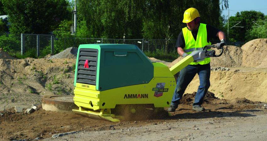 Amman’s APH 110-95 plate compactor 