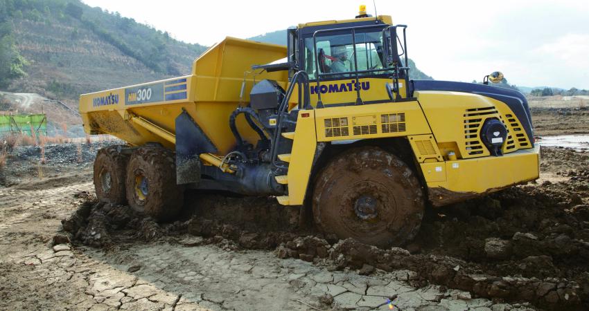 Komatsu’s HM300-5 ADT