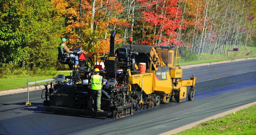 Caterpillar F Series paver