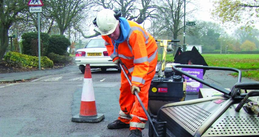 road repairs are essential