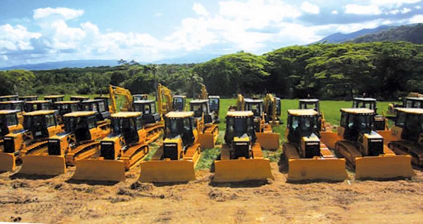 Shantui machines, Philippines 