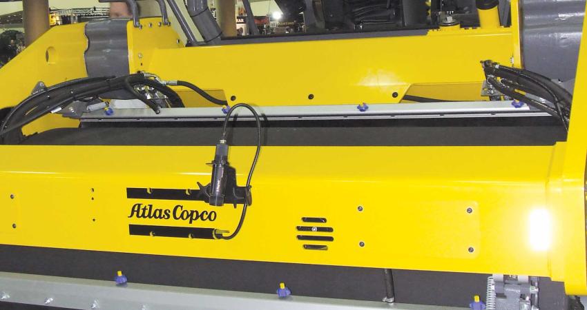 Atlas Copco compaction monitoring technology