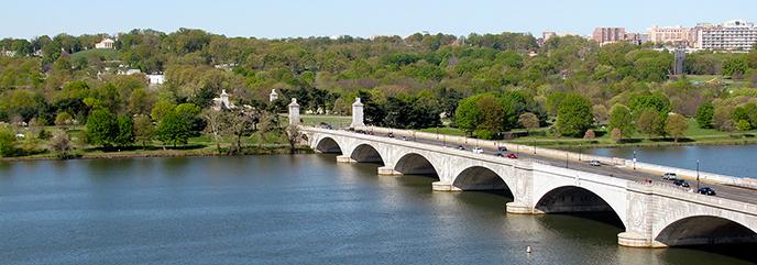 Arlington Memorial Bridge in Washington