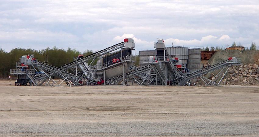 Sandvik crushing and screening equipment 