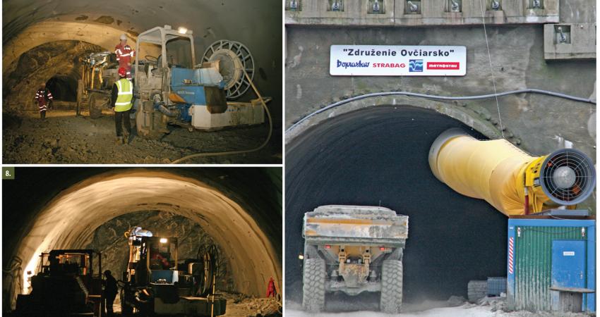 Slovakian tunnelling work