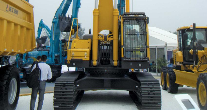 SDLG’s new excavator