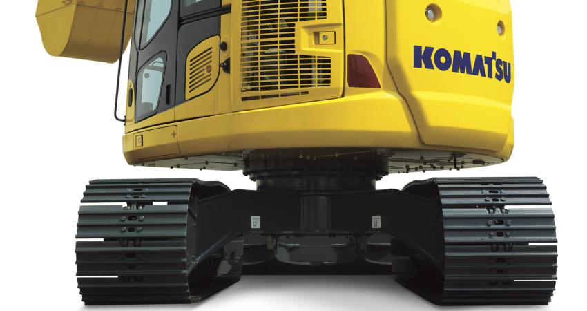 Komatsu’s excavator 